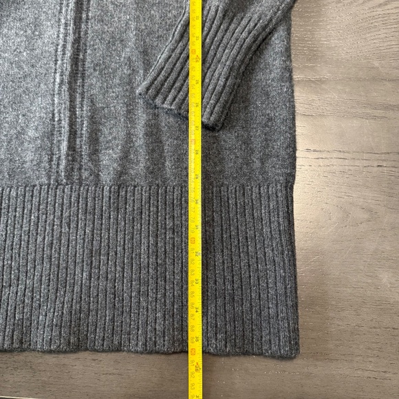 Sundance SONJA CASHMERE DRESS charcoal Size S - Picture 7 of 10